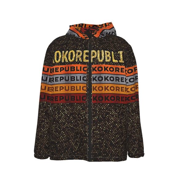 kokorepublic Men's Hooded Zipper Windproof Jacket - Picture 1 of 5